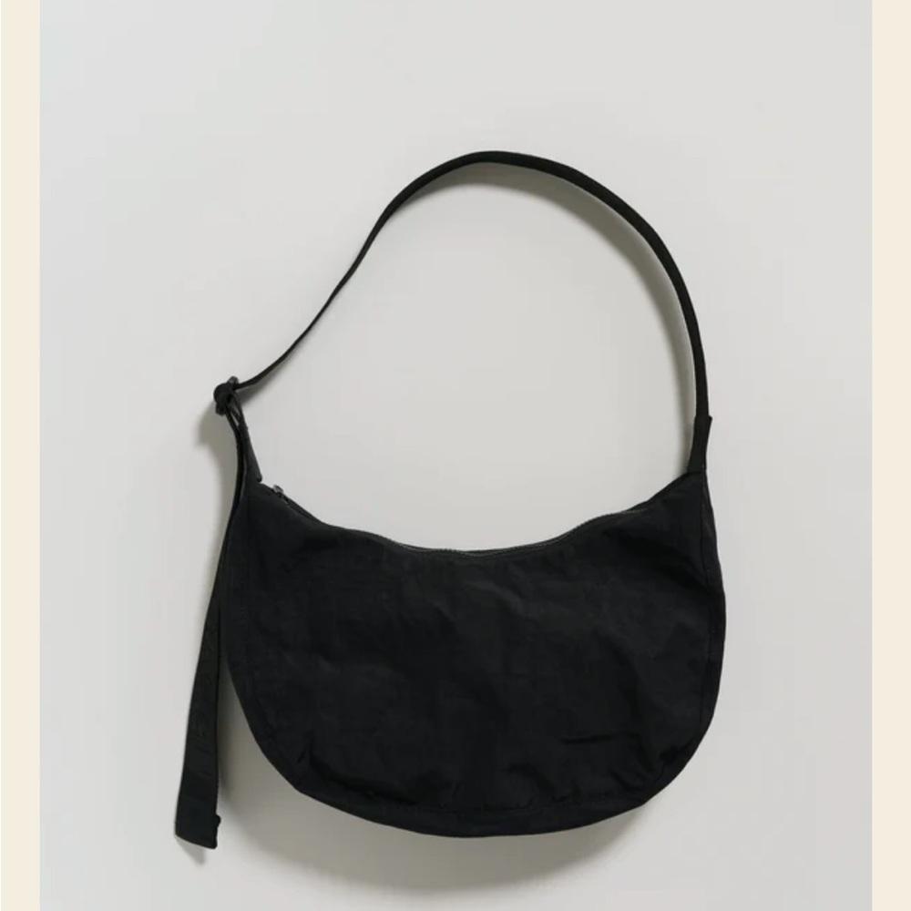 Black baggu medium crescent